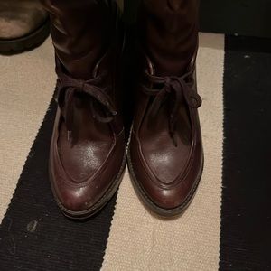 Eggplant colored boots